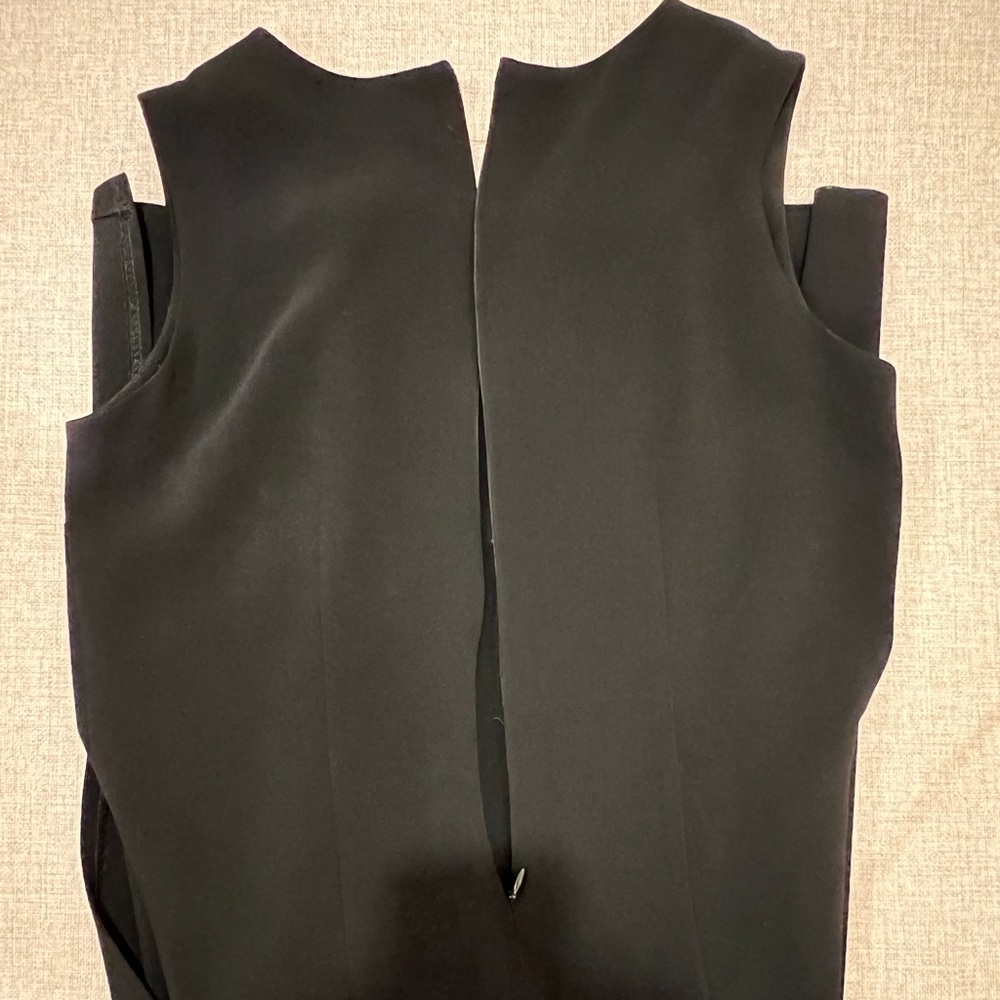 Size 10 black sleeveless handmade dress